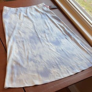 New Tye Dye blue midi skirt